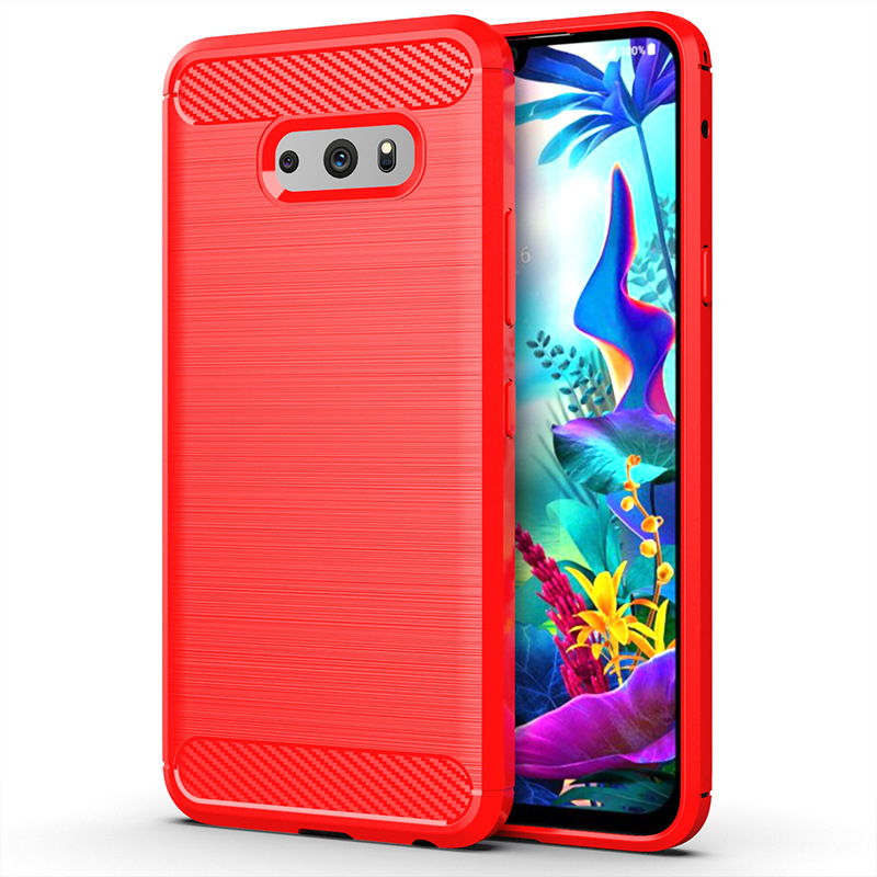 Pouzdro pre LG V50S / V50 ThinQ / G8X, TPU vstrekovaná konštrukcia – prispôsobiteľné, tlmenie otrasov, ochrana proti pádu, odvádzanie tepla