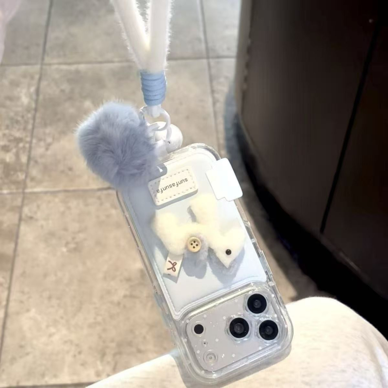 3D biely kôň náramok na zápästie pre Apple iPhone 13/14/15/17 Pro/Max — mäkká guma, reliéfna úprava, odolný voči nárazom