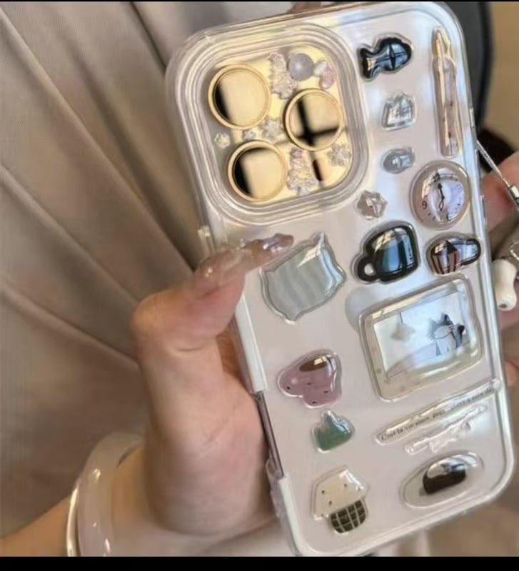 Carcasă pentru iPhone 14/13/12/11 – 3 în 1, motiv animal (pisică și câine), silicon moale, relief embossat, protecție împotriva căderilor