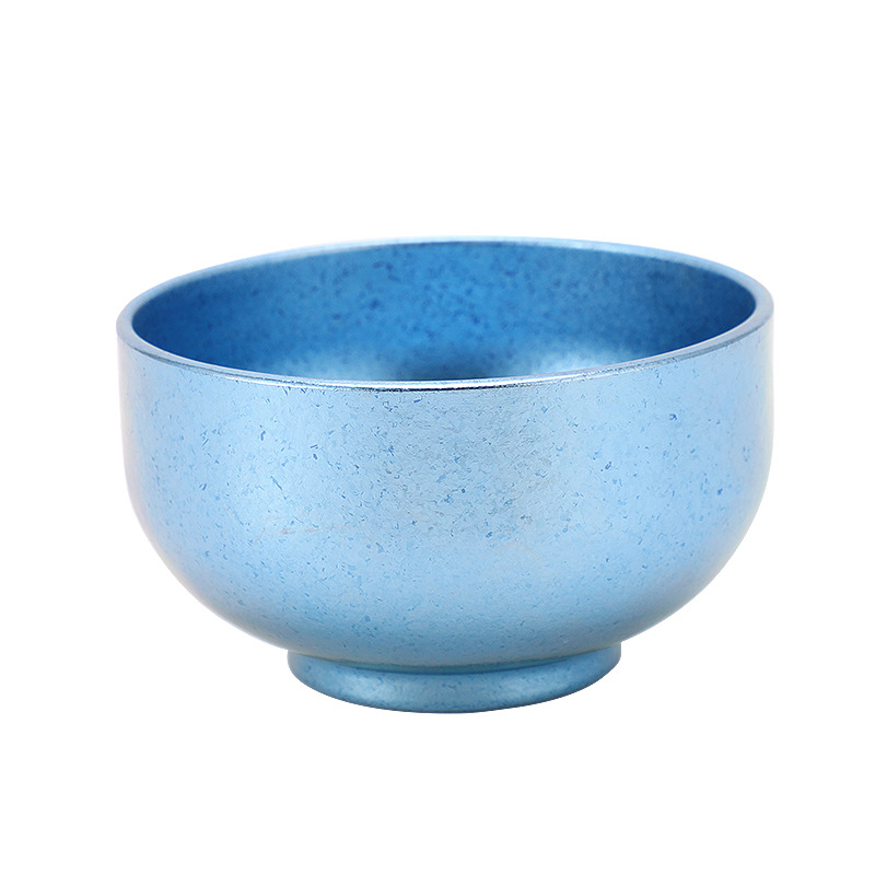 Castron pentru orez din titan pur, design cu dublu strat, compatibil cu microunde, imprimare logo disponibil, Brand Family year