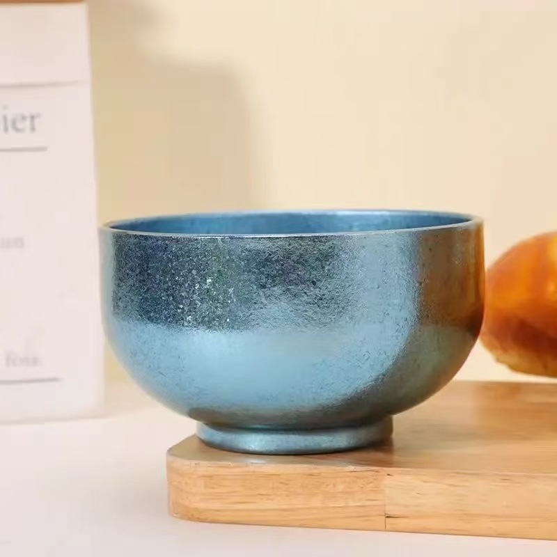 Castron pentru orez din titan pur, design cu dublu strat, compatibil cu microunde, imprimare logo disponibil, Brand Family year