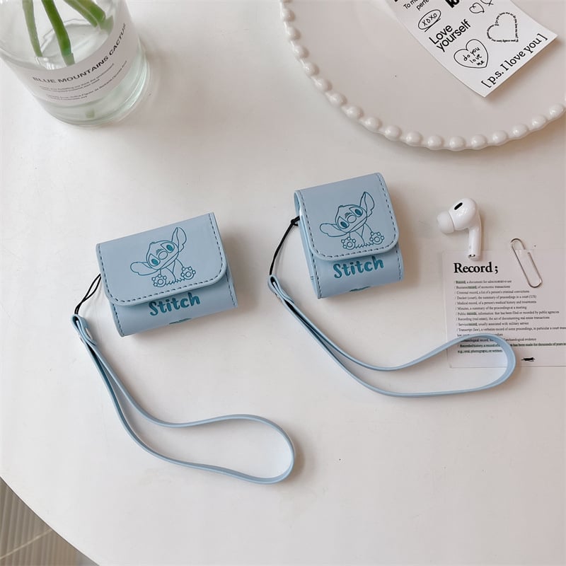 Θήκη από δέρμα με ανάγλυφο σχέδιο σε καρτούν για Apple AirPods 4, AirPods Pro και AirPods Pro 2