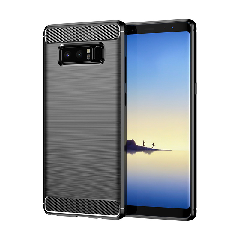 TPU ochranný kryt pre Samsung Galaxy Note 8 a Note 9 s odolnosťou proti pádu, proti odtlačkom prstov, magnetický efekt; možnosť prispôsobenia