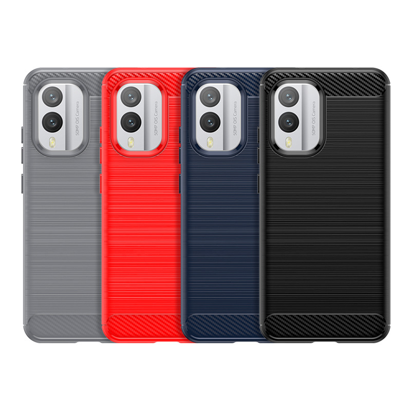 Θήκη Nokia X30 5G / G60 5G — TPU με βουρτσισμένη επιφάνεια, ανθεκτική σε πτώσεις, με βάση-στήριγμα και διαχείριση θερμότητας