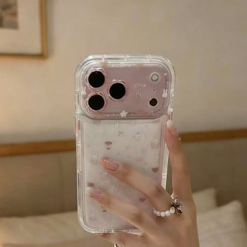 Futrola za telefon Miffy Rabbit Bear od mekanog gumastog materijala za iPhone 17 Pro Max, kompatibilna s modelima 17 Pro, 15, 14 i 13