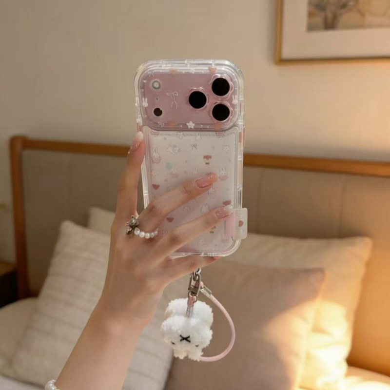 Futrola za telefon Miffy Rabbit Bear od mekanog gumastog materijala za iPhone 17 Pro Max, kompatibilna s modelima 17 Pro, 15, 14 i 13