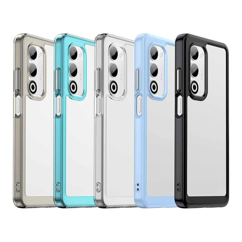 Šarena silikonska futrola za Oppo A5 5G, A5 4G, A5X4G i A5X5G – potpuno zaštita od padova