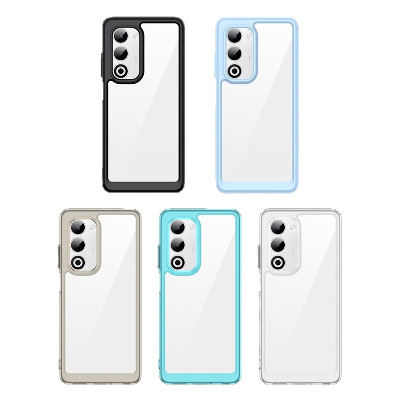 Šarena silikonska futrola za Oppo A5 5G, A5 4G, A5X4G i A5X5G – potpuno zaštita od padova