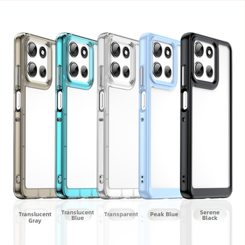 Pouzdro na telefón pre Moto G66Y/G66J/G56/G86/G100 Pro, TPU odolné proti nárazom so stojanom a odvodom tepla