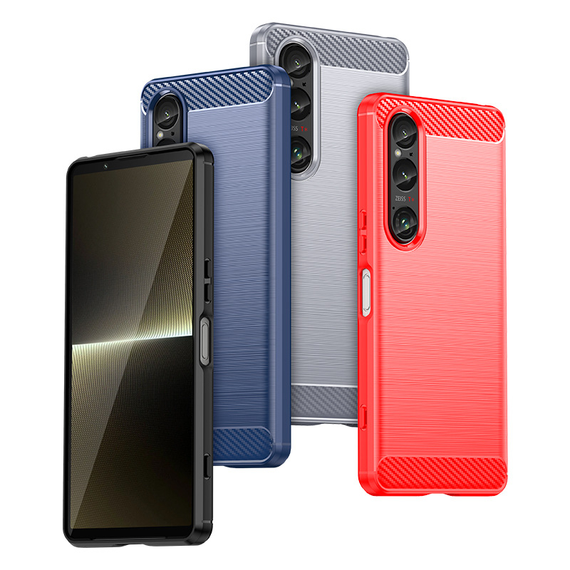 TPU puzdro pre Sony Xperia 10 VI s ochranou proti otrasom, proti otlačkom prstov, plné krytie a odvádzanie tepla