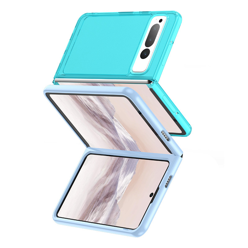 Google Pixel Fold TPU калъф — инжекционно формован, удароустойчив, защита от отпечатъци, против падане