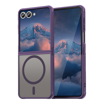 Pouzdro pre Galaxy Z Flip7 a Z Fold7, PC+TPU materiál s dojmom kože, matný povrch, nárazuvzdorné, ochrana proti pádu, odvádzanie tepla, proti otlačkom prstov