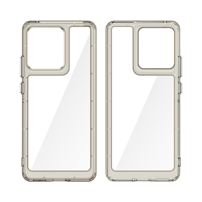 Husă pentru telefon Moto Edge50Pro – TPU, spate turnat prin injecție, rezistentă la șocuri, anti-amprentă, disipare căldură, pentru Moto G64/G04S/G24 5G