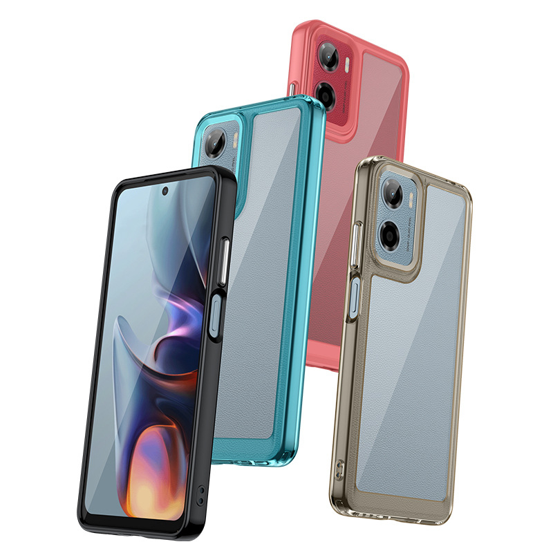 TPU kryt na Moto G05/G15/G75, s plným krytím, vyrábaný vstrekovaním, odolný proti otrasom, proti odtlačkom prstov a rozptylu tepla