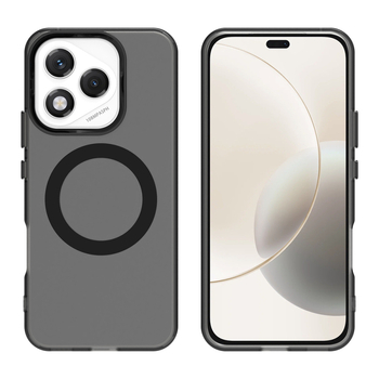 Carcasă magnetică mată pentru Honor 400Lite — construcție TPU+PC+PET, anti-cadere, anti-amprentă, disipare căldură