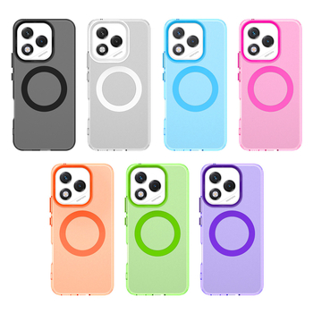 Carcasă magnetică mată pentru Honor 400Lite — construcție TPU+PC+PET, anti-cadere, anti-amprentă, disipare căldură