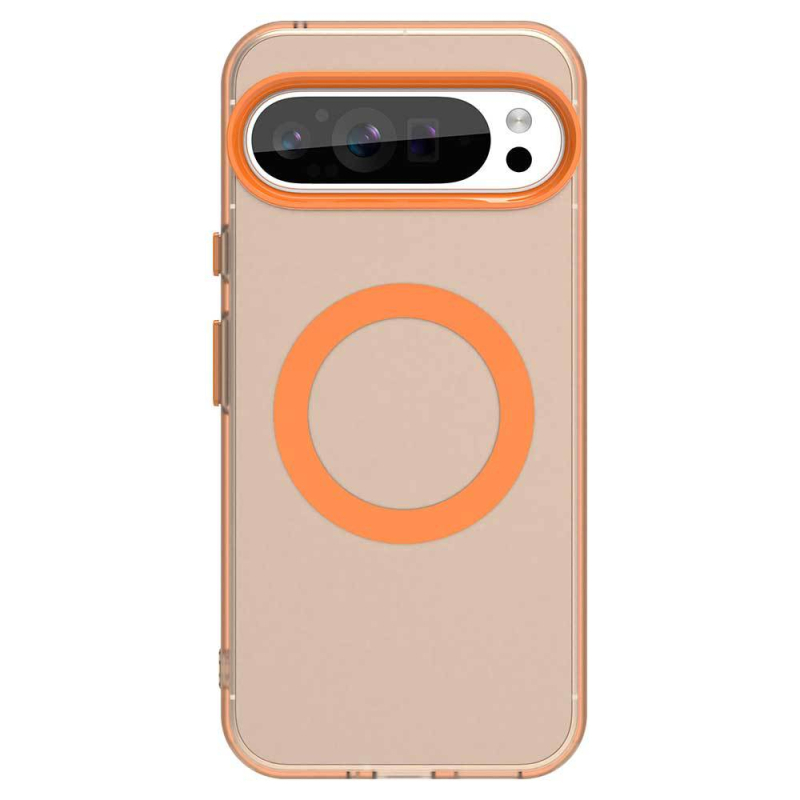 Θήκη για Google Pixel 9 Pro XL — Frosted finish, TPU+PET+PC με μαγνήτη N52; Ανθεκτική σε πτώσεις, Αντι-αποτυπώματα, Διάχυση θερμότητας, Υποστηρίζει παραμετροποίηση