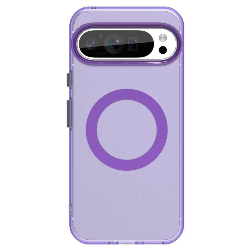 Θήκη για Google Pixel 9 Pro XL — Frosted finish, TPU+PET+PC με μαγνήτη N52; Ανθεκτική σε πτώσεις, Αντι-αποτυπώματα, Διάχυση θερμότητας, Υποστηρίζει παραμετροποίηση