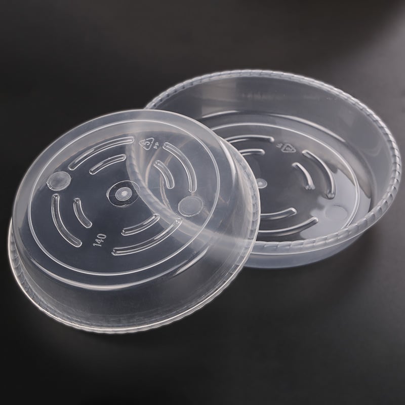 Plastična okrugla tacna za tegle, prozirna posuda za skupljanje vode