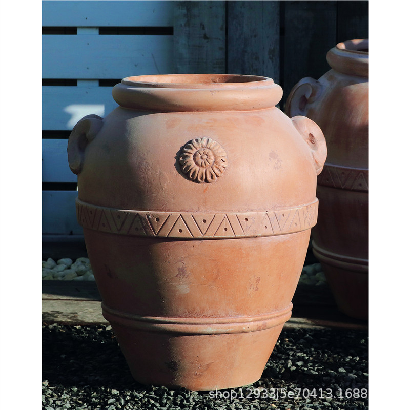 Magnézium-oxid virágtartó - anyag: magnézium-oxid; feldolgozás: szobrászat; import nélkül; alkalmas személyes ajándékként