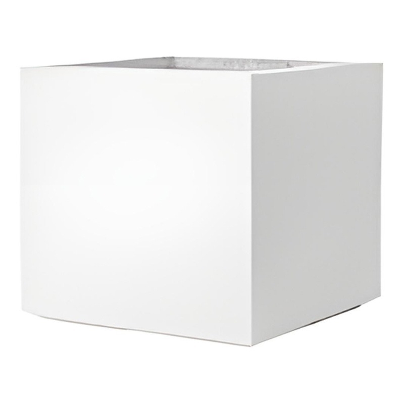 Ghiveci/boxă din oxid de magneziu pentru plantare, pentru montaj pe perete, pe birou sau pe podea; stil modern minimalist