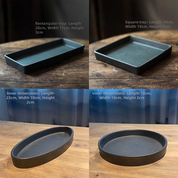 Kameni hidroponski spremnik, ručna izrada, retro stil, za stolnu upotrebu