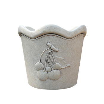 Saksija za cvijeće od smole, biodegradibilna i otporna na koroziju, podna verzija, pogodna za kućnu i balkonsku vrtu