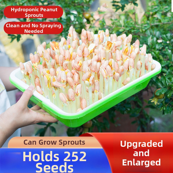 Posuda za sjemenje/rasad za hidroponsko uzgoj — PP injekcijski oblikovani plastični materijal, izdržljiv i otporan na koroziju, za stolnu ili slobodnostojeću upotrebu, kućno balkon vrtlarenje