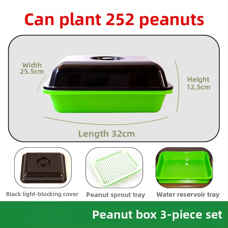 Posuda za sjemenje/rasad za hidroponsko uzgoj — PP injekcijski oblikovani plastični materijal, izdržljiv i otporan na koroziju, za stolnu ili slobodnostojeću upotrebu, kućno balkon vrtlarenje