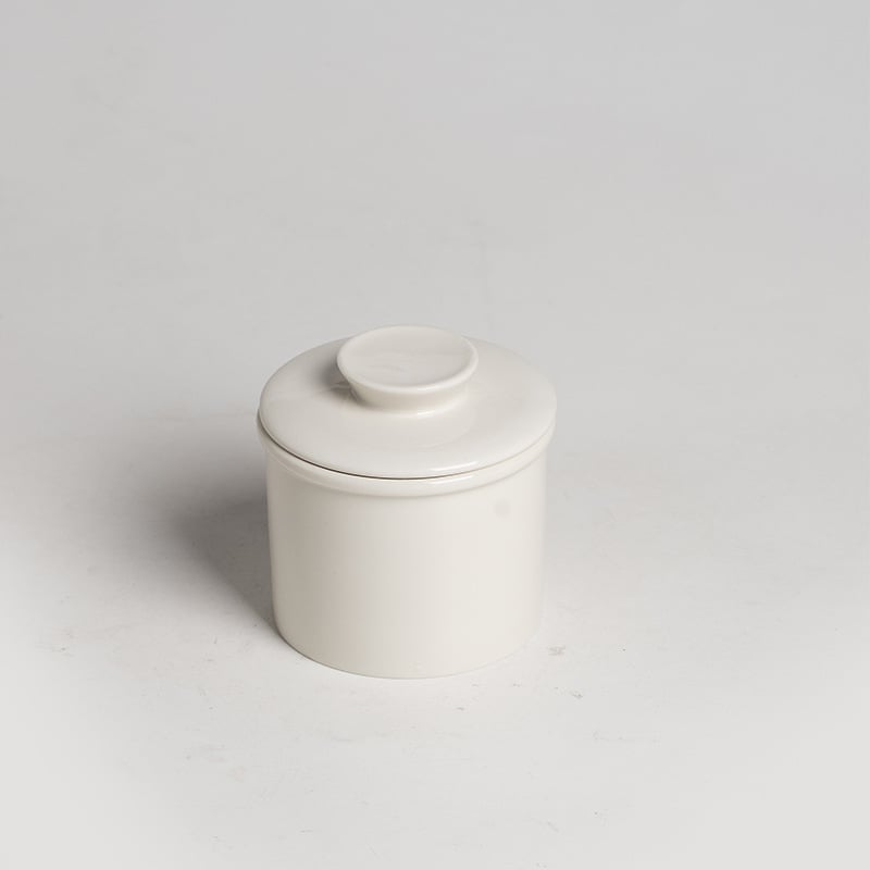 HELNBER керамичен буркан за масло с капак, модерен прост стил, премиум качество