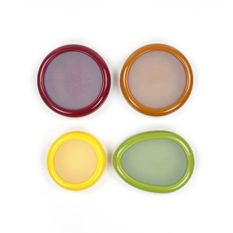 Silikonski crisper za voće s ABS kućištem, kapacitet 301–500 ml, nepravilan oblik, jednostupanjski spremnik