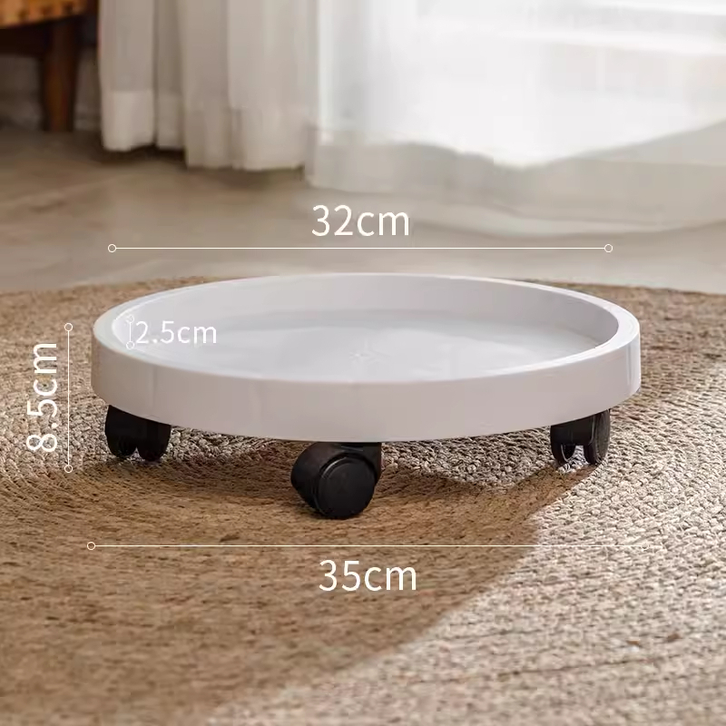 Kerek kerámia virágtartó, kézzel készített, beltéri és kültéri használatra, nappalira és kertbe