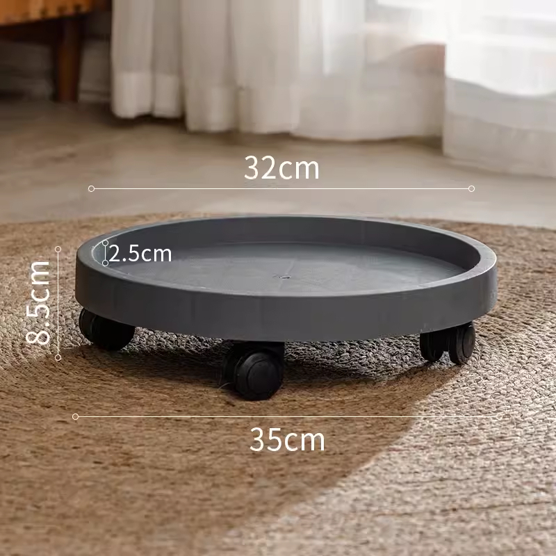 Kerek kerámia virágtartó, kézzel készített, beltéri és kültéri használatra, nappalira és kertbe