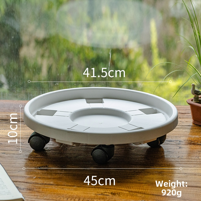 Kruhový keramický kvetináč, ručne vyrobený, vhodný na vnútorné aj vonkajšie použitie, do obývačky a záhrady