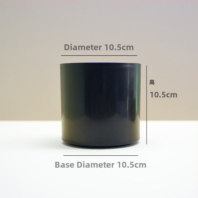 Plastový kvetináč na vnútorné aj vonkajšie použitie — priama valcová forma, vstrekované formovanie, kvetináč na sadenie