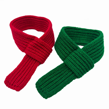 Μαλλινός κασκόλ κατοικίδιου γάτας, cartoon σχέδιο, χειροποίητα πλεκτό, χειμωνιάτικο χριστουγεννιάτικο αξεσουάρ, μάρκα Ming rui