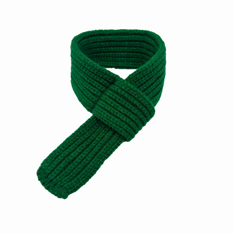 Μαλλινός κασκόλ κατοικίδιου γάτας, cartoon σχέδιο, χειροποίητα πλεκτό, χειμωνιάτικο χριστουγεννιάτικο αξεσουάρ, μάρκα Ming rui