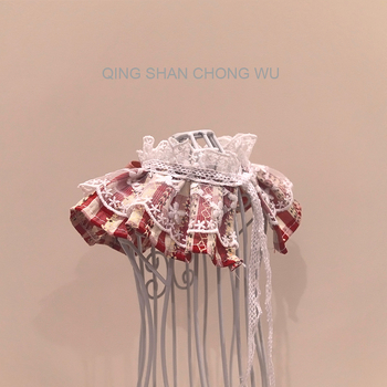 Πετσέτα σάλιου για κατοικίδια, βαμβακερή, μοτίο με σπασμένα λουλούδια, στυλ πριγκίπισσα, προέλευση: Ουεντζού, Τζετζιάνγκ