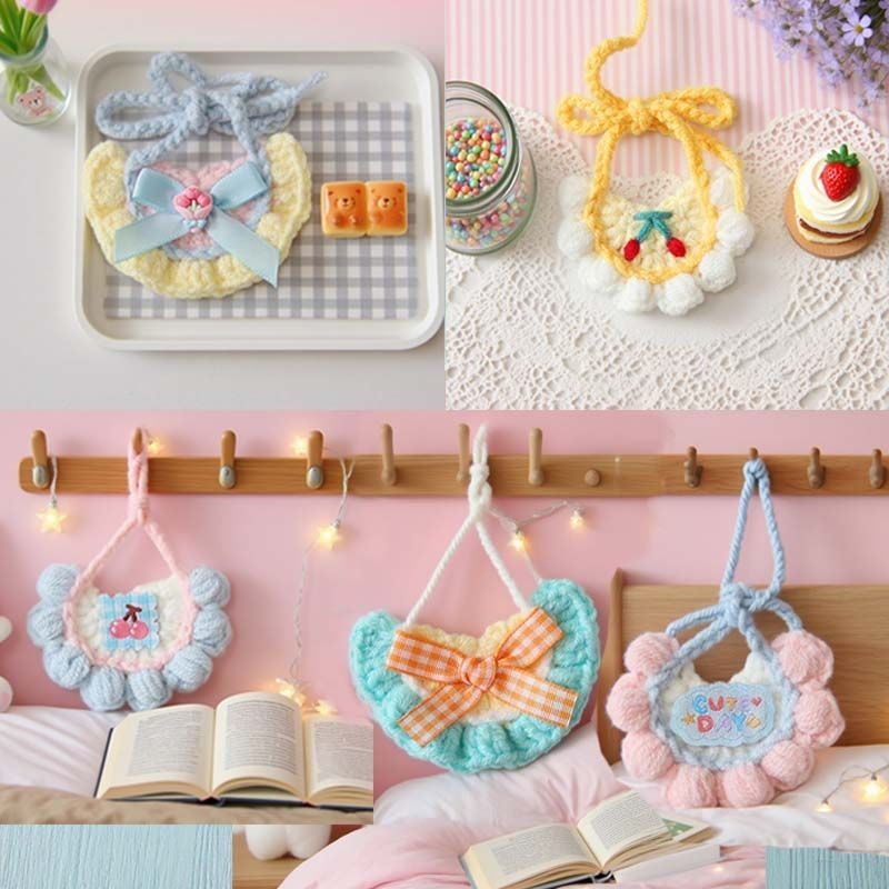 Τριγωνικός σάλι από mohair για γάτες — Χειροποίητο πλέξιμο με warp, καλοκαιρινό αξεσουάρ