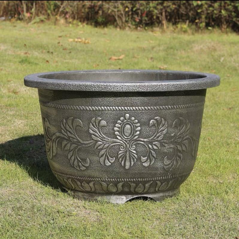 Ghiveci plastic pentru podea, anti-crack, rezistent la temperaturi ridicate, rezistent la coroziune, solid și durabil, turnare prin matriță