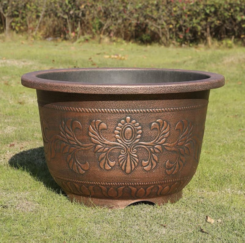 Ghiveci plastic pentru podea, anti-crack, rezistent la temperaturi ridicate, rezistent la coroziune, solid și durabil, turnare prin matriță