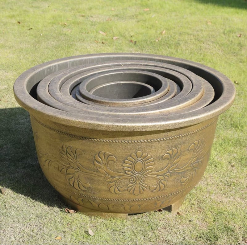 Ghiveci plastic pentru podea, anti-crack, rezistent la temperaturi ridicate, rezistent la coroziune, solid și durabil, turnare prin matriță