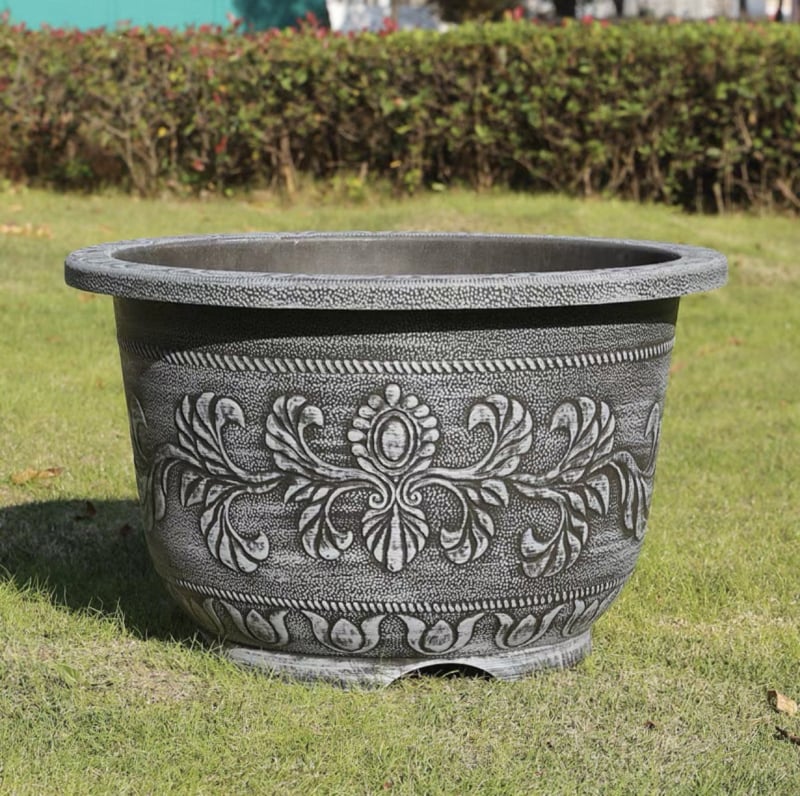 Ghiveci plastic pentru podea, anti-crack, rezistent la temperaturi ridicate, rezistent la coroziune, solid și durabil, turnare prin matriță