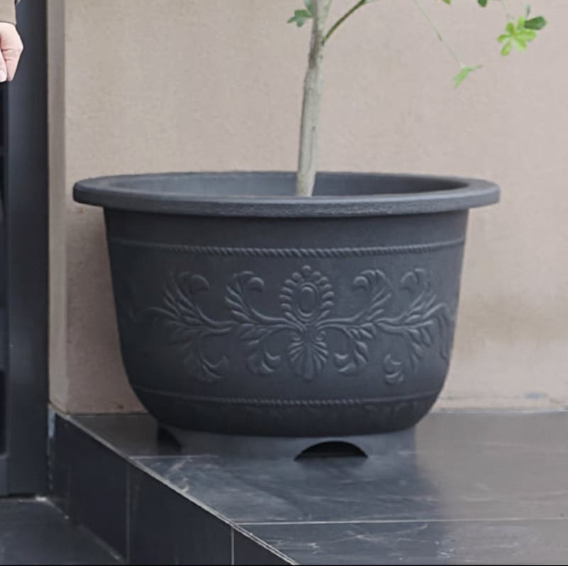 Ghiveci plastic pentru podea, anti-crack, rezistent la temperaturi ridicate, rezistent la coroziune, solid și durabil, turnare prin matriță