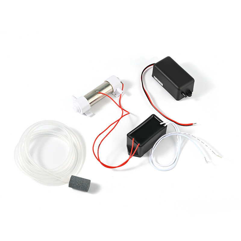 toru tüüpi ozonigeneraatori komplekt, 500 mg, õhu puhastamiseks ja vee desinfitseerimiseks – täisvarustusega komplekt, töödeldud õhu maht 0,2