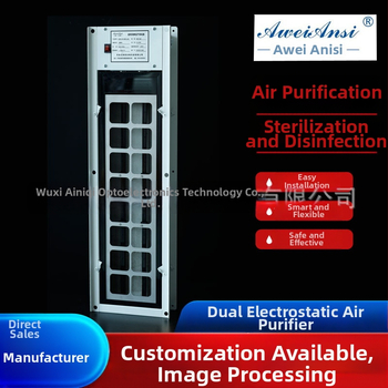 Avainas mikroelektrostatiline õhupuhastaja keskse kliimasüsteemi jaoks – steriliseerimine ja tolmu eemaldamine