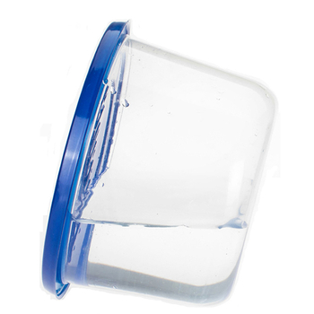 Кръгли съдове за хранителни продукти с капак, еднократни кутии за бързо хранене, PP, 300 комплекта в кутия, подходящи за микровълнова печка