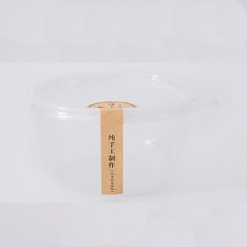 Кръгли съдове за хранителни продукти с капак, еднократни кутии за бързо хранене, PP, 300 комплекта в кутия, подходящи за микровълнова печка