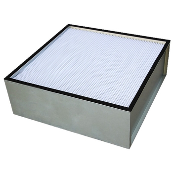 H13 kõrge tõhususega filter, kõrge temperatuuritaluvus, alumiiniumi sulam, V-tüüpi õhukanal, filtrvõrk