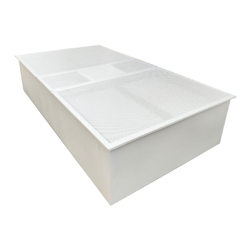 Laminaarne õhuvarustuse lagi — füüsikalise adsorptsiooni filtreerimine; kohandatav õhuvool; kohandatav müratase